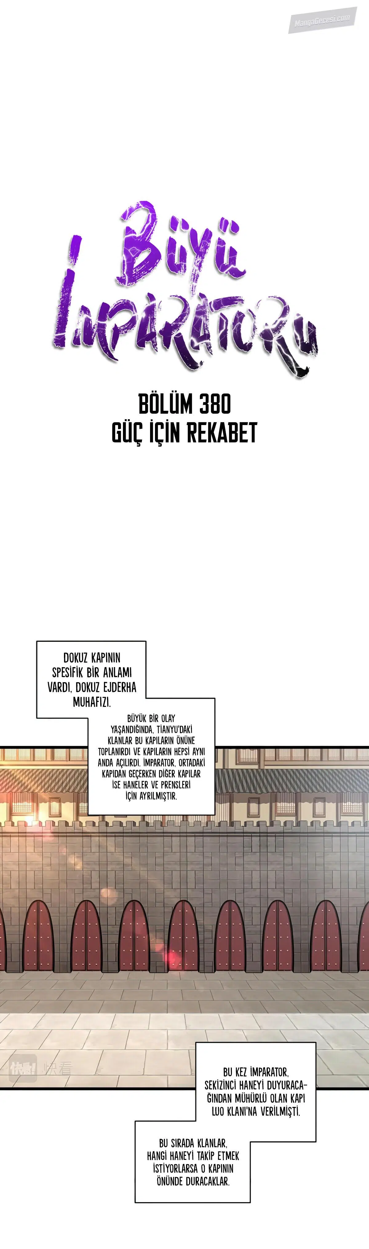 Büyü İmparatoru - Bölüm 380 Sayfa 2