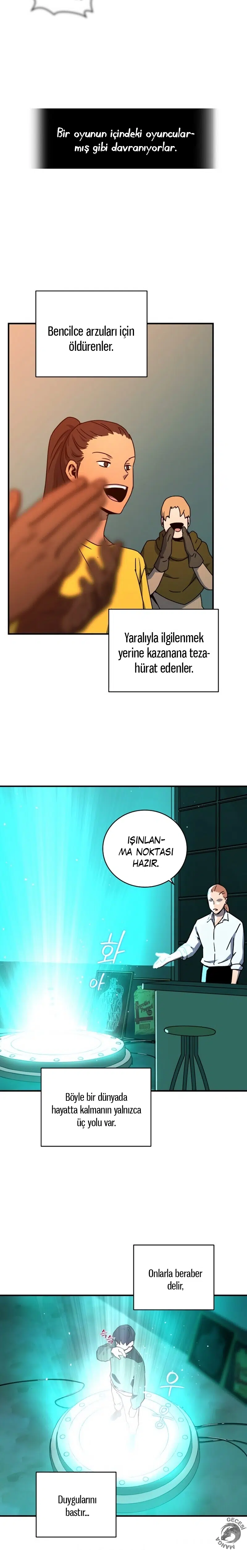 Donmuş Oyuncunun Dönüşü - Bölüm 18 Sayfa 21