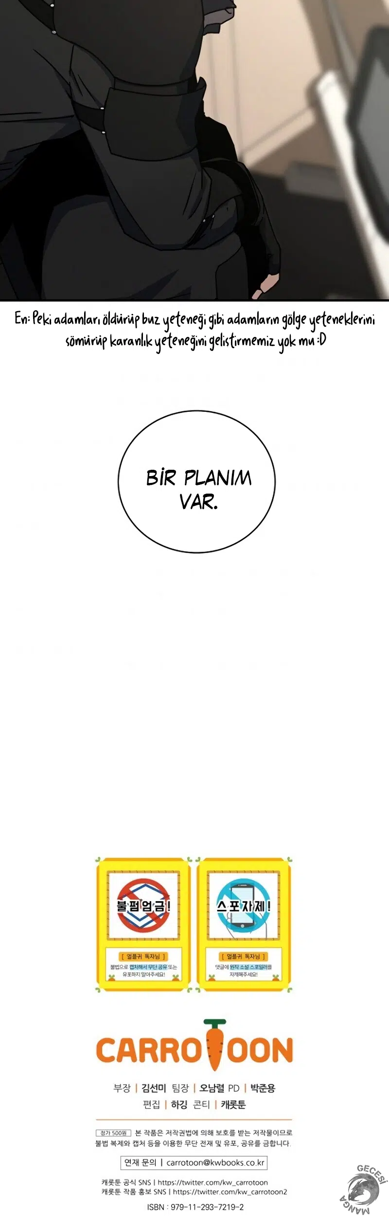 Donmuş Oyuncunun Dönüşü - Bölüm 20 Sayfa 21