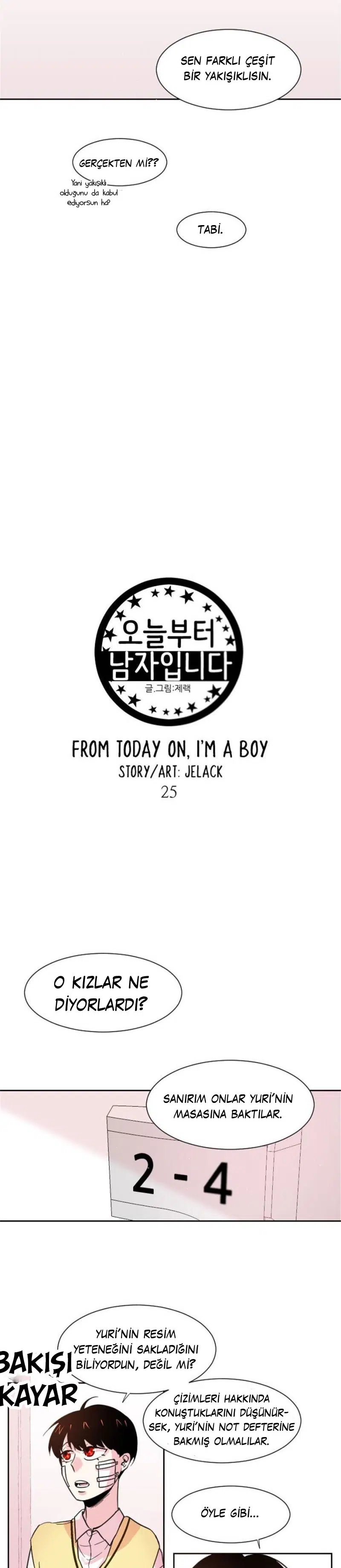 From Today On, I’m a Boy - Bölüm 25 Sayfa 6