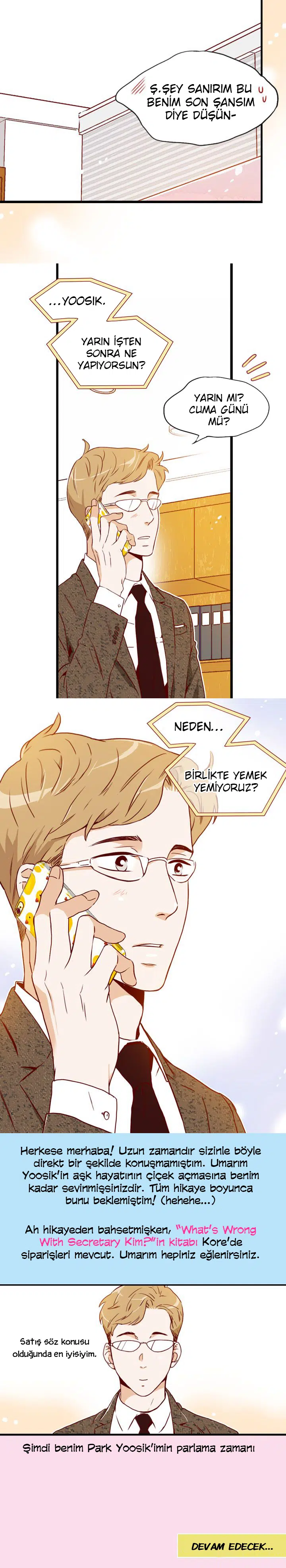 Sekreter Kim’in nesi var? - Bölüm 81 Sayfa 18