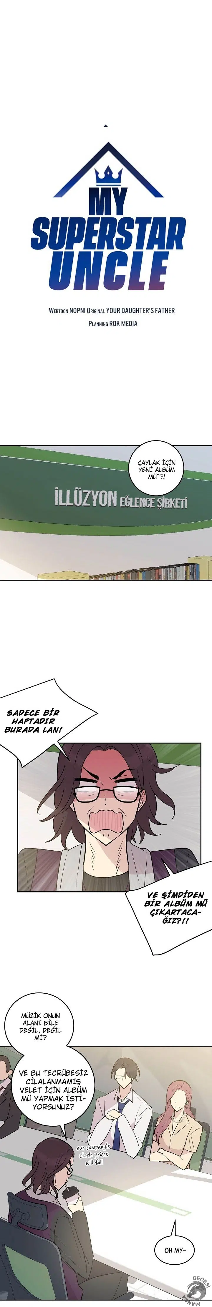 Benim Superstar Amcam - Bölüm 12 Sayfa 3