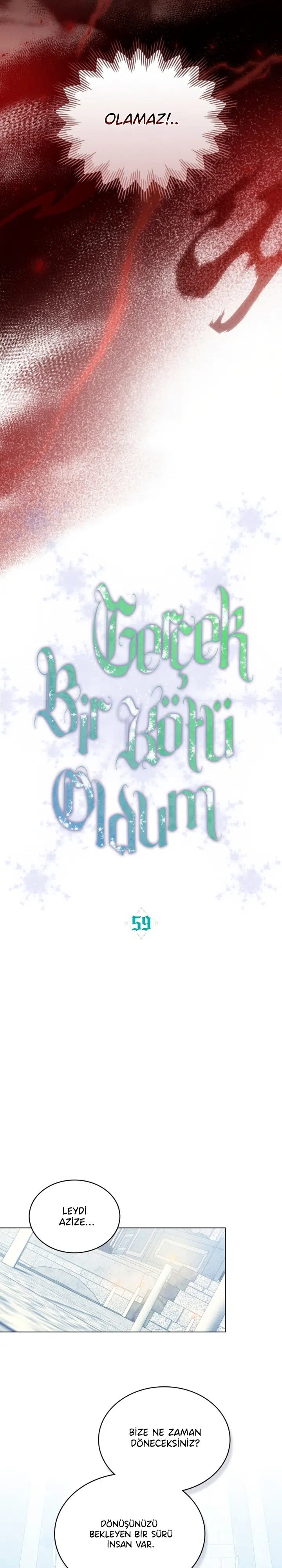 Gerçek Bir Kötü Oldum - Bölüm 59 Sayfa 10